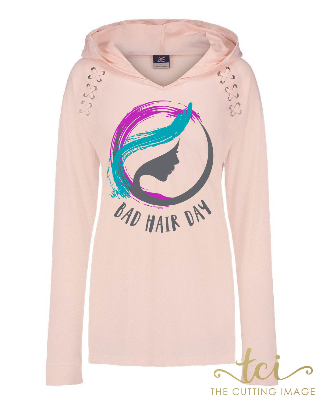 Bad Hair Day- Suicide Awareness Pullover Long Sleeve T-Shirt